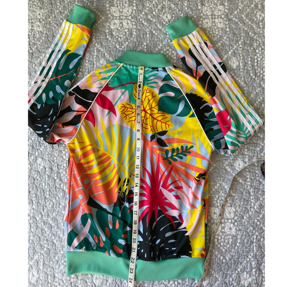 Adidas Tropicalage SST Graphic Superstar Women's Track Jacket FH7991 Small - Picture 9 of 11